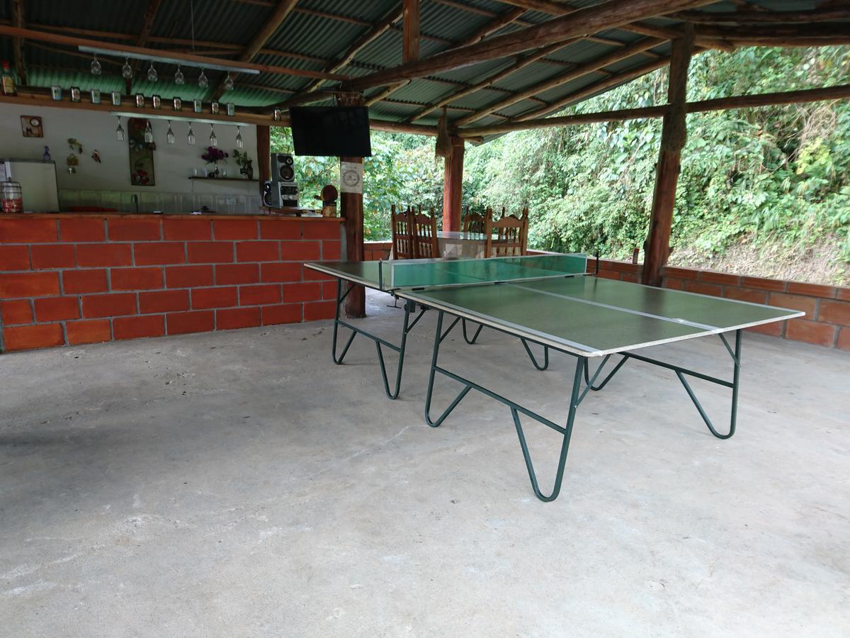 Hostal Encanto La Salada Jardin Esterno foto