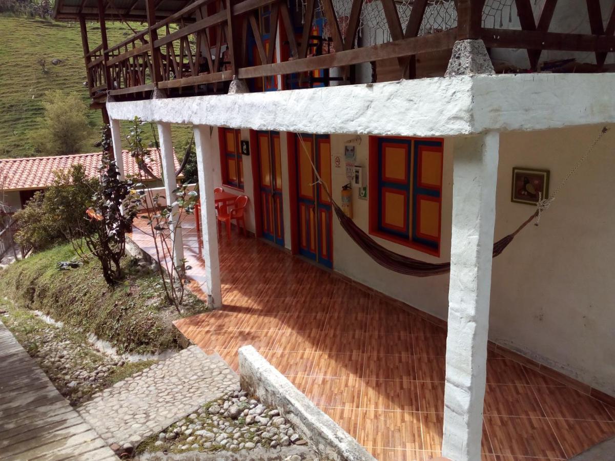 Hostal Encanto La Salada Jardin Esterno foto